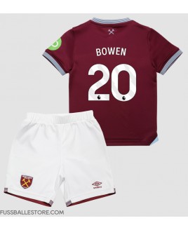 Günstige West Ham United Jarrod Bowen #20 Heimtrikotsatz Kinder 2025-26 Kurzarm (+ Kurze Hosen)